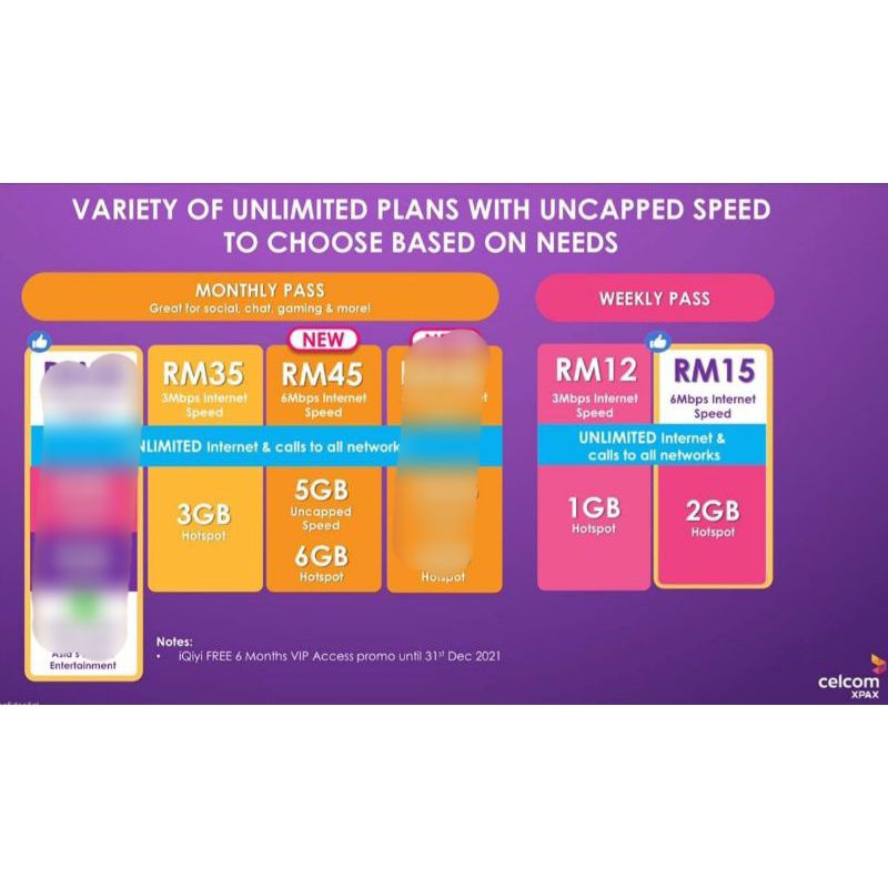 Xpax Prepaid Top Up Unlimited Data Plan Monthly