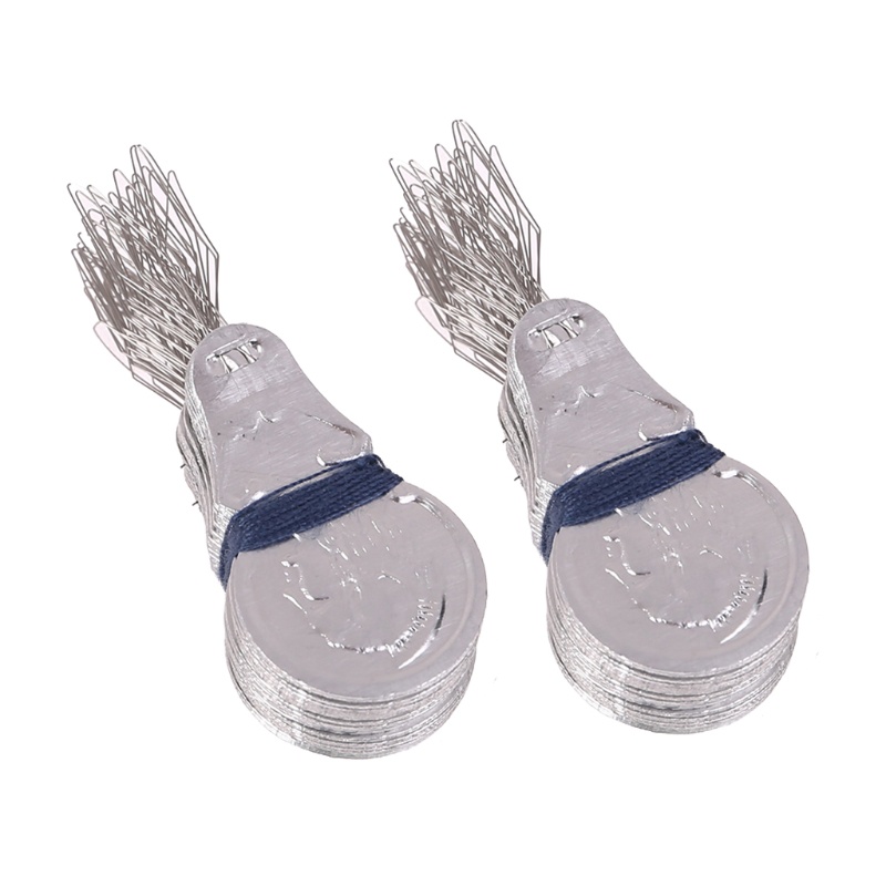 JJ* 100pcs Wire Loop DIY Needle Threader Stitch Insertion Hand Sewing ...