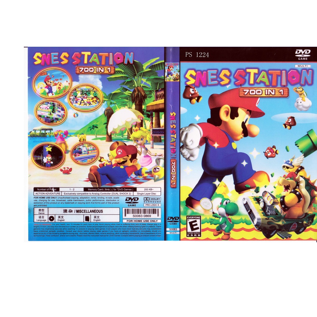 PS2 GAME COLLECTION SNES STATION 700 IN 1 Shopee Malaysia