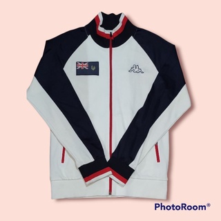 Kappa reflective track jacket hot sale