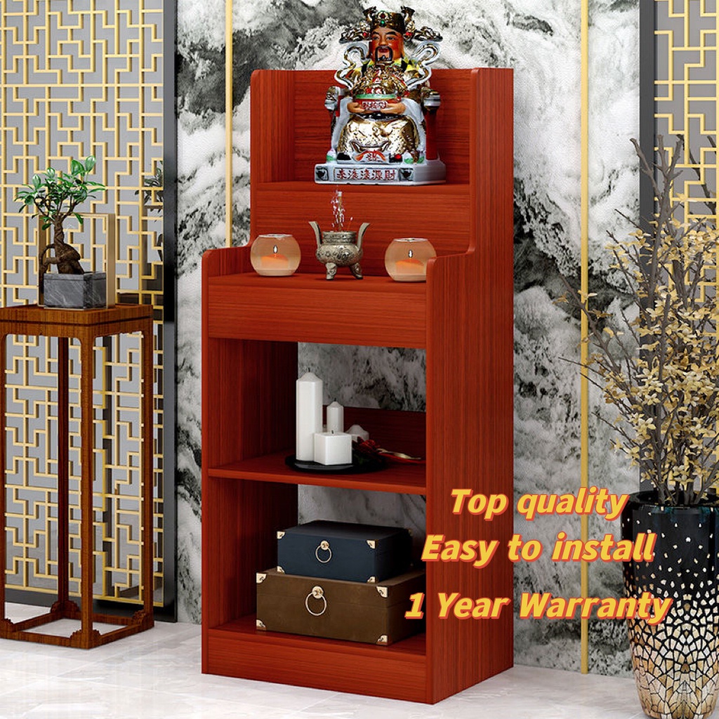 Household Buddhist altar cabinet for table Buddha statue cabinet Buddha ...