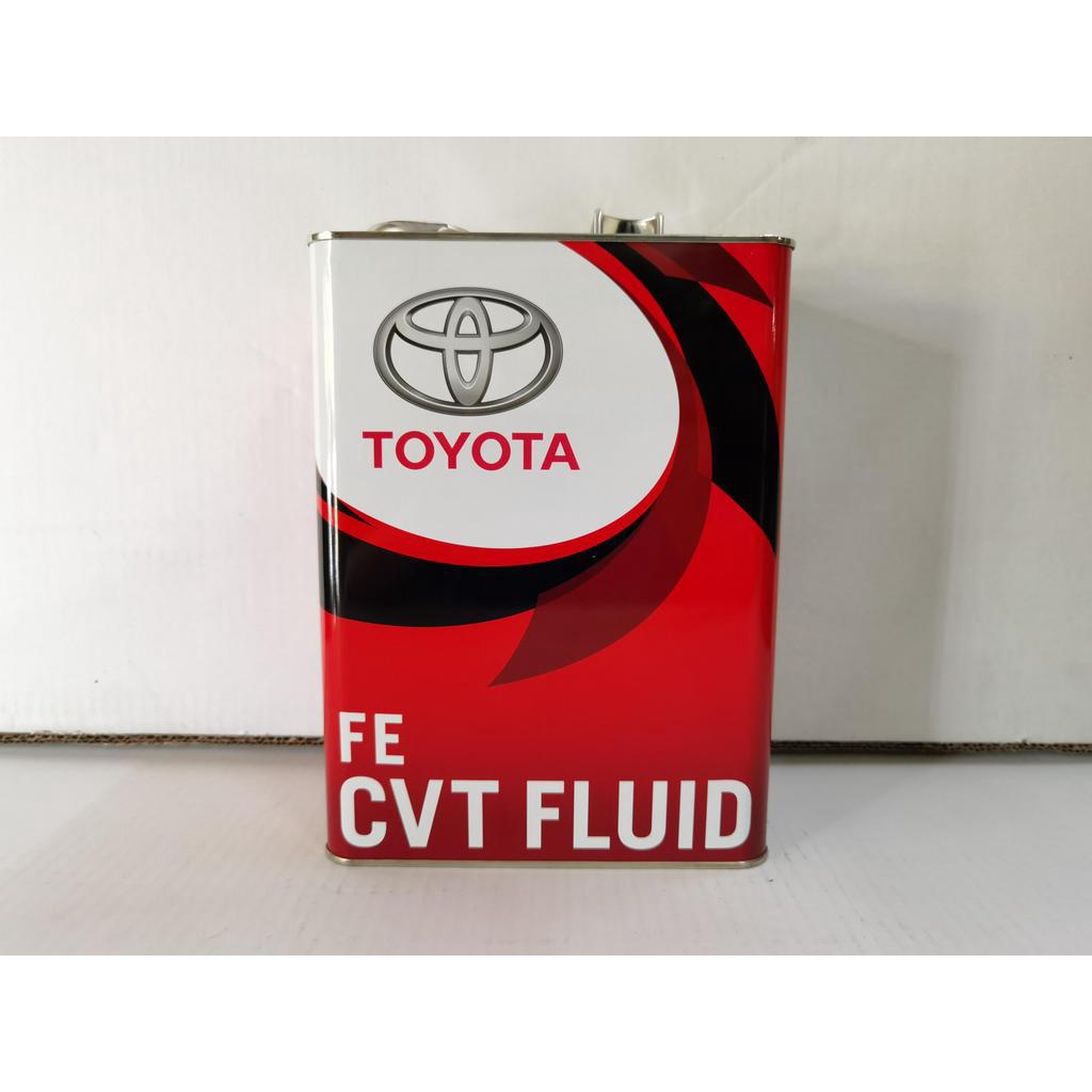 ORIGINAL TOYOTA CVT FLUID FE TRANSMISSION OIL 4L Shopee Malaysia