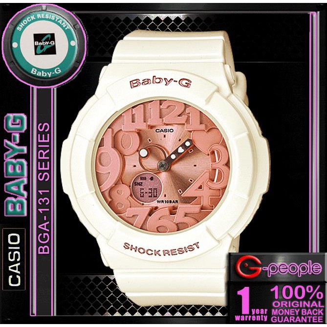 Casio baby g bga 131 hot sale