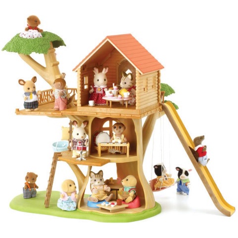 Sylvanian Families Treehouse Gift Set Shopee Malaysia