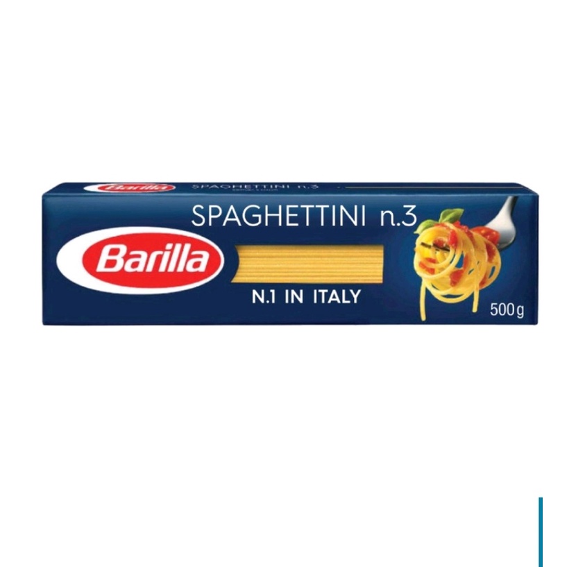 Italian Barilla spaghetti No.3 /Penne Rigate / Pasta-500g (Halal ...