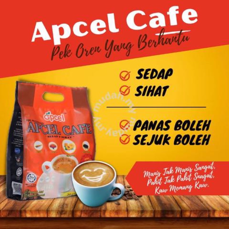 APCEL CAFE ORIGINAL SEDAP & SIHAT | Shopee Malaysia