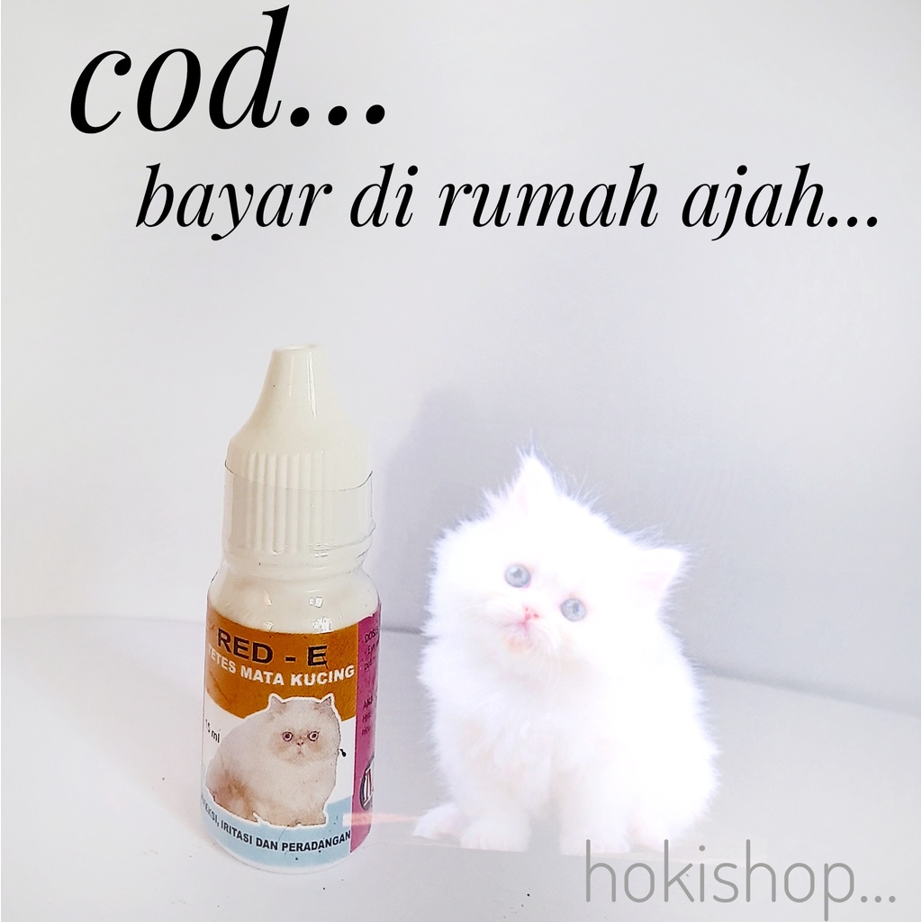 MATA MERAH Red E Medicine For Cat Eye Drops BELEKAN Pain RED Swelling