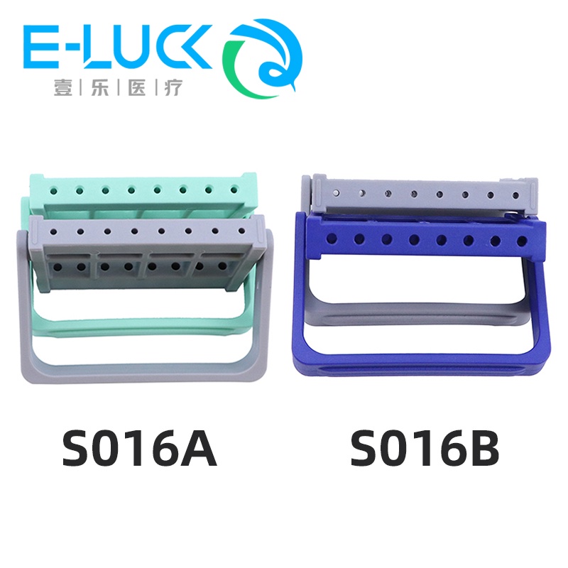 8Hole Autoclavable Endo File Block Holder Universal Dental Lab Plastic