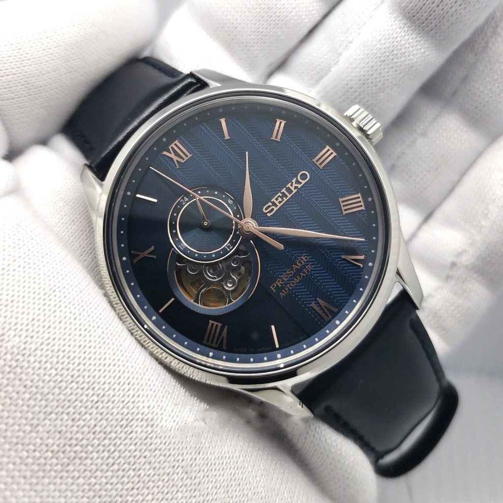 Seiko Presage SSA421J1 Japanese Zen Garden Sakura By Night Open