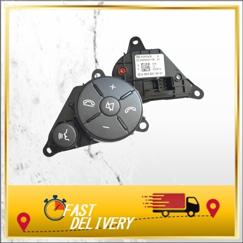 MERCEDES BENZ W204 STEERING WHEEL BUTTONS | Shopee Malaysia