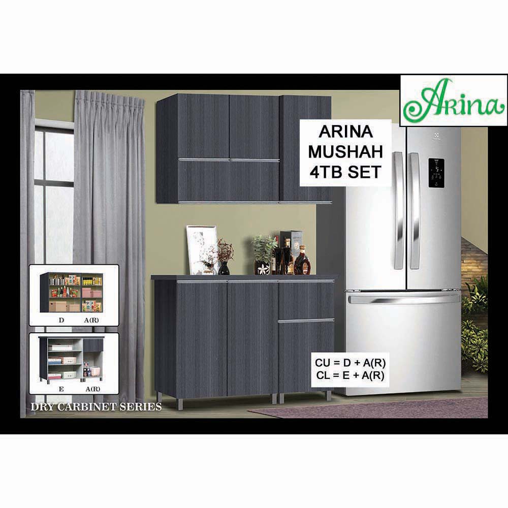 (SEREMBAN Delivery & Installation) ARINA MU4TB MUSHAH 4TB Top Bottom