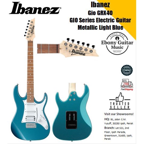 Ibanez GIO GRX40 GIO Series Electric Guitar - Metallic Light Blue ...