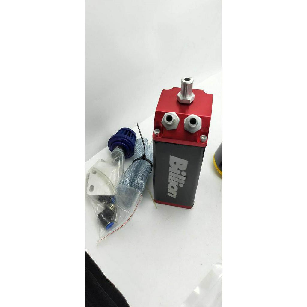 BILLION OIL CATCH TANK + MINI FILTER BREATHER Honda civic B16 B18 EK EG
