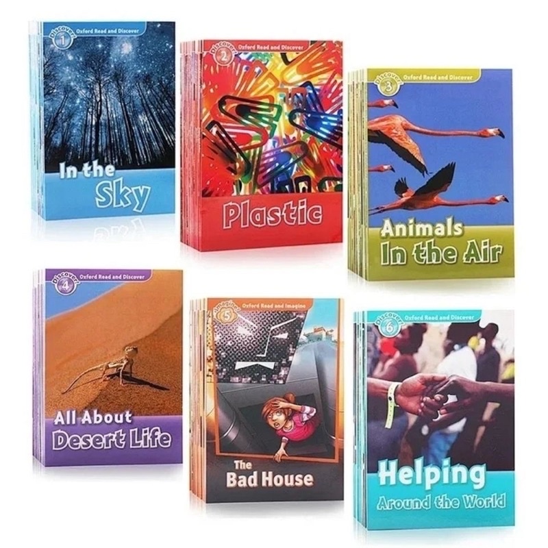 Oxford Read and Discover level1-6 | Shopee Malaysia