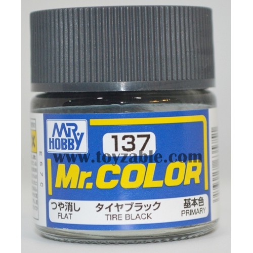 Mr.Hobby Mr.Color C-137 Flat Tire Black | Shopee Malaysia