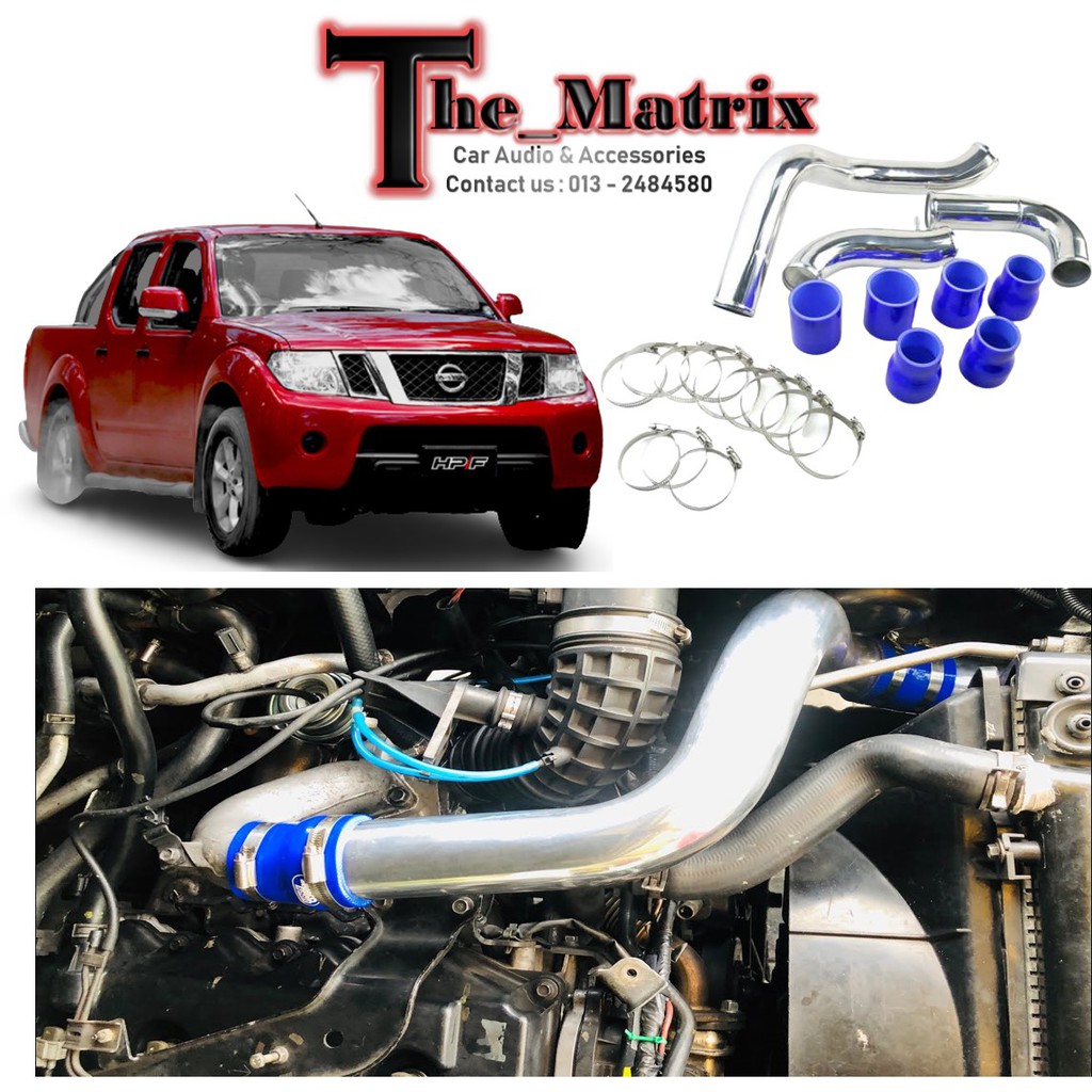 NISSAN NAVARA D40 ALUMINIUM TURBO INTERCOOLER PIPING Shopee Malaysia