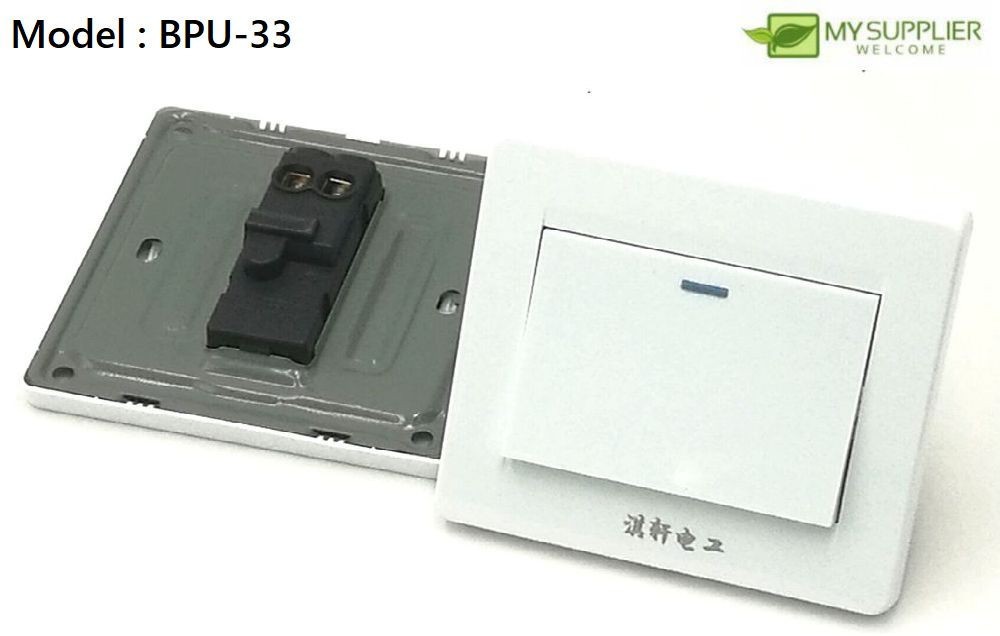1 Button Switch & Socket With LED | Shopee Malaysia