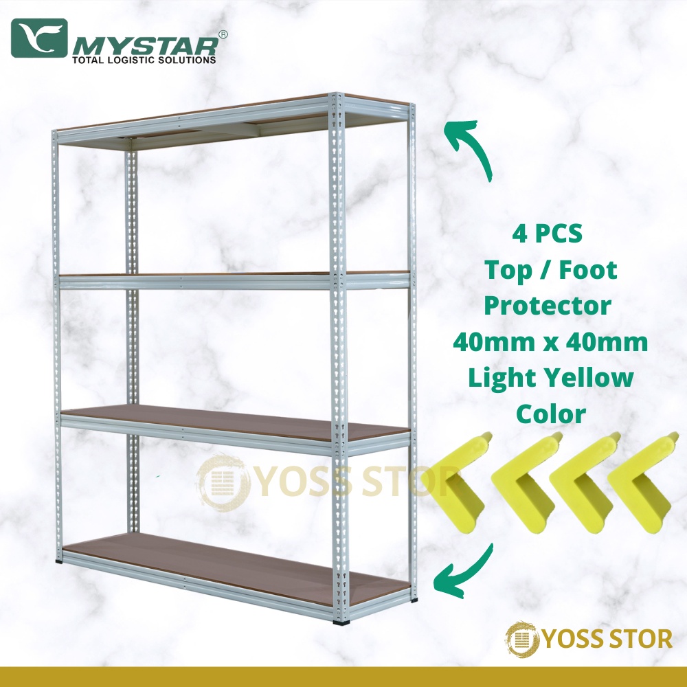 YOSS 4pcs Foot Base / Foot Cap / Rubber Foot / Rubber Base for Boltless ...