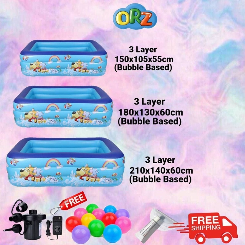 ORZ POOL BUBBLE BASE | Shopee Malaysia