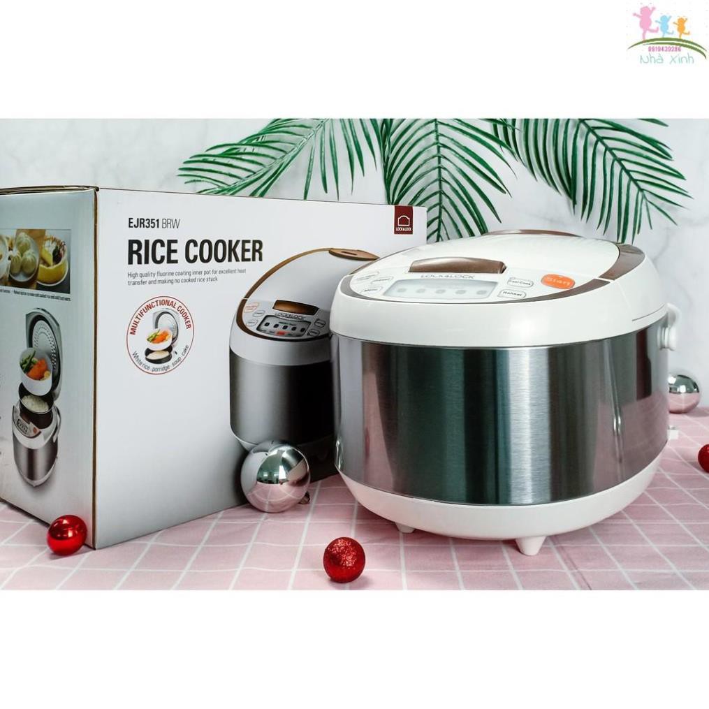 Lock&lock EJR351BRW RICE COOKER 1.8L (NhaXinh) | Shopee Malaysia