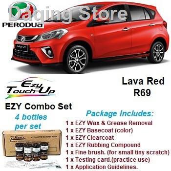 PERODUA MYVI Original Touch Up Paint- EZY Combo Set- Car Paint | Shopee ...