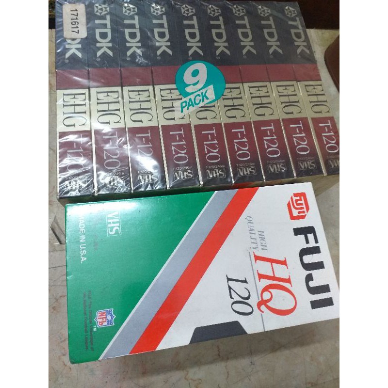 FUJI VHS Blank Tapes | Shopee Malaysia