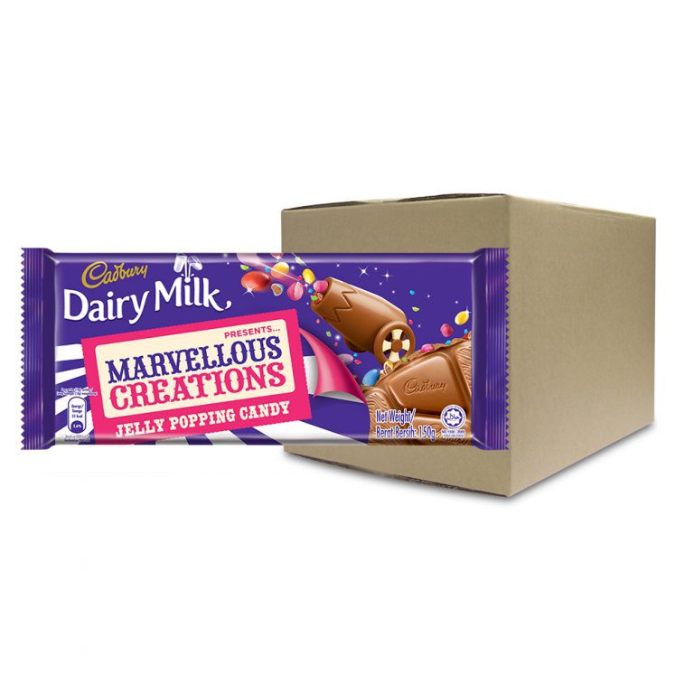 Cadbury Dairy Milk Chocolate Marvellous Creations Jelly Popping Candy