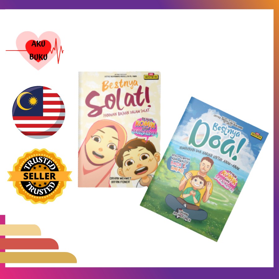 KOMBO: Siri Bestnya (Bestnya Solat! / Bestnya Doa!) (Buku Agama/ Buku ...