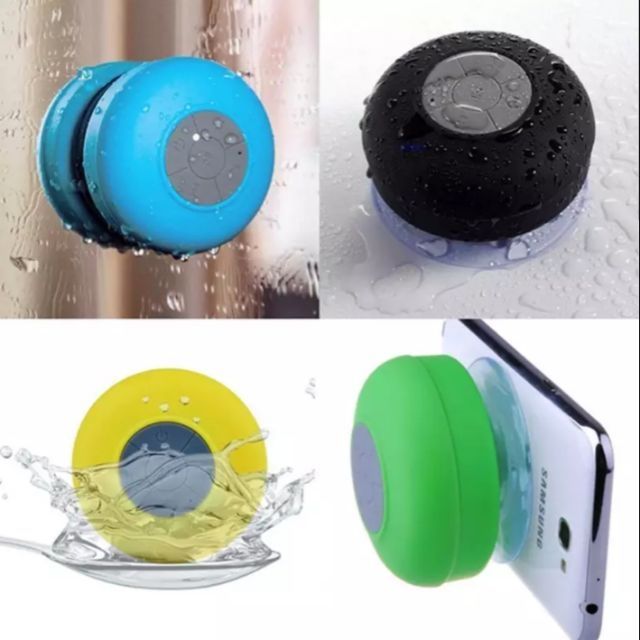 (READY STOCK) IPX4 waterproof portable speaker bluetooth shower sucker ...