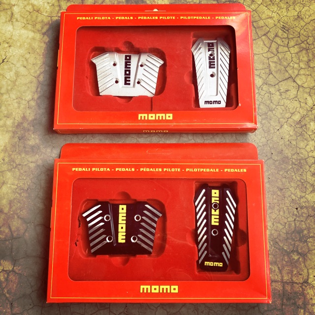 Momo Aluminum Auto Transmission Car Racing Pedal Brake Pedal Foot Pedal