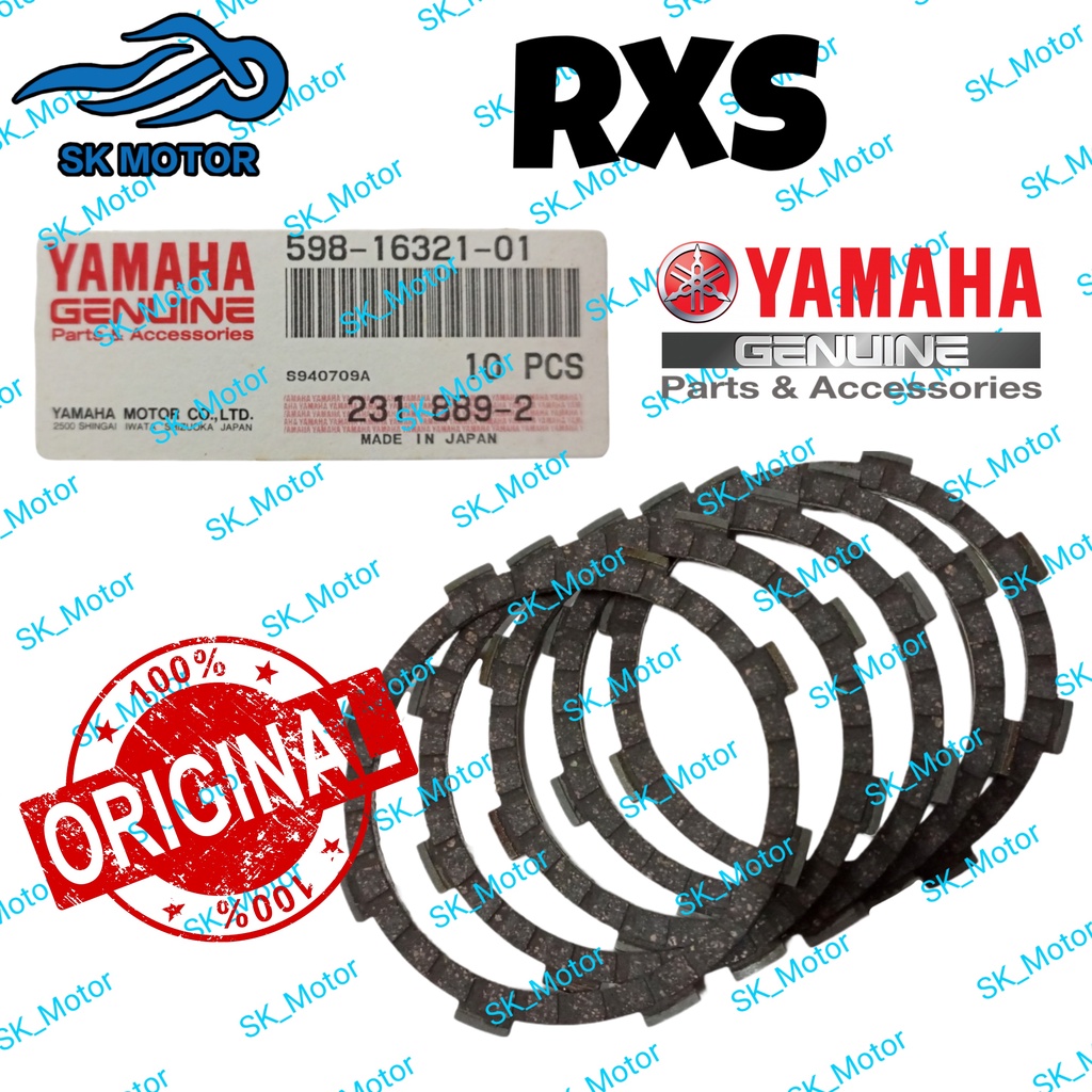 yamaha rx 100 original clutch plate