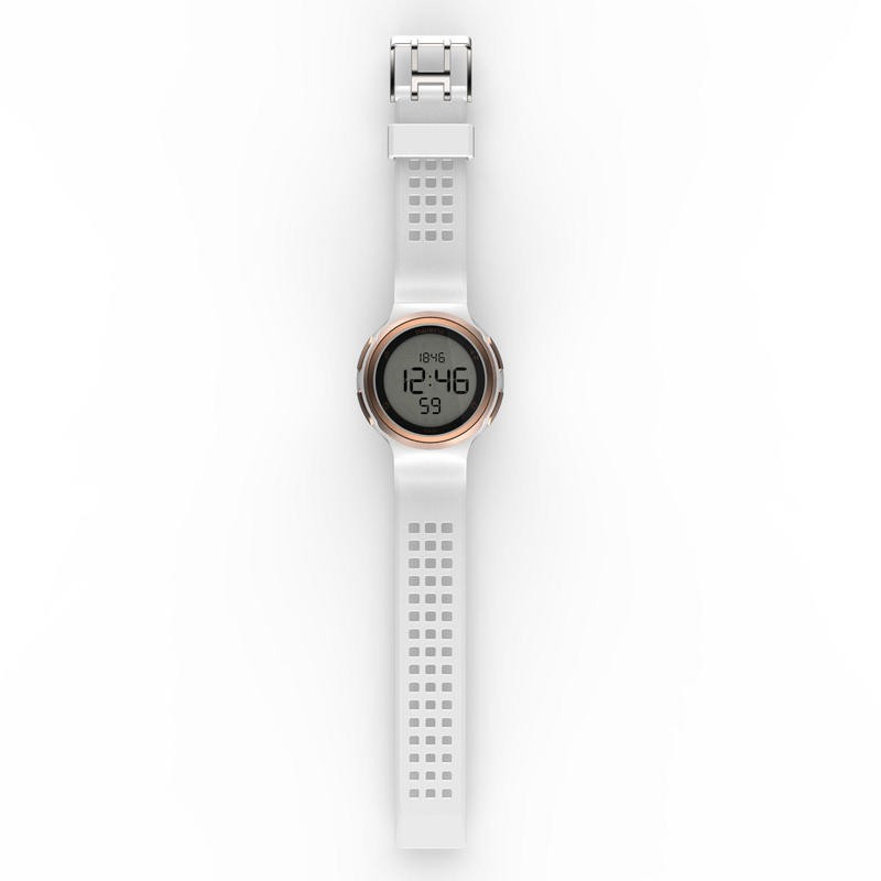 NEW DC1 KALENJI W900 M MEN S RUNNING STOPWATCH WHITE AND COPPER Shopee Malaysia