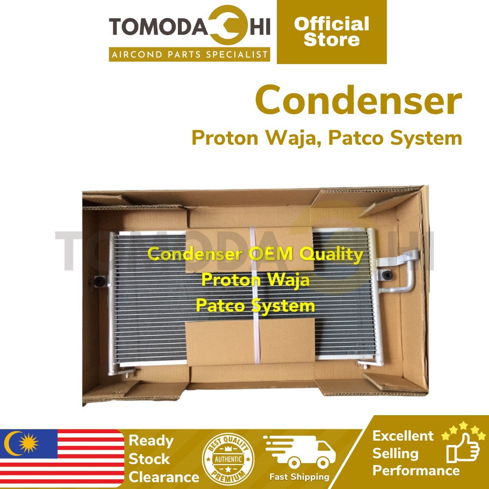 TOMODACHI Car Aircond Condenser Air Cond Proton Waja Patco System ...