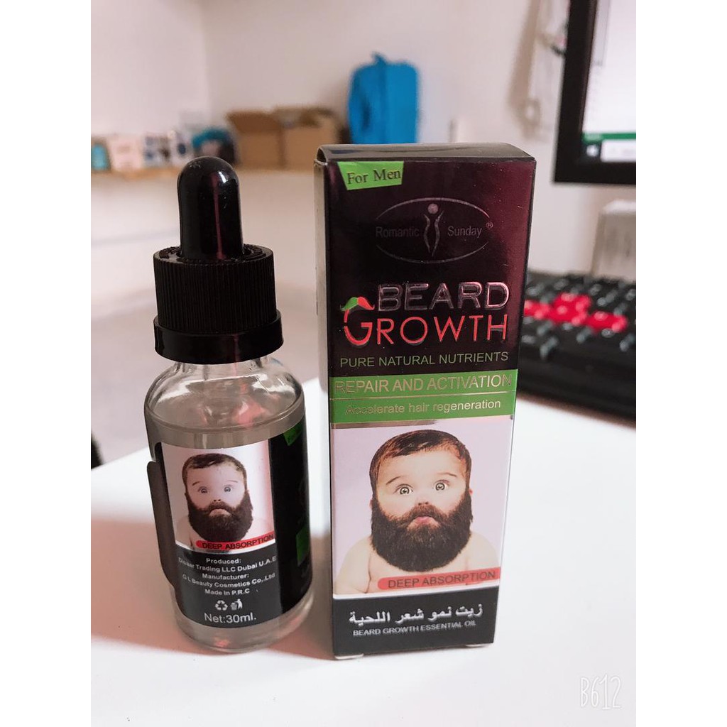 Beard and Hair Growth Oil Serum 30ml (FUNCTION LIKE MENSIVE MBO ) by