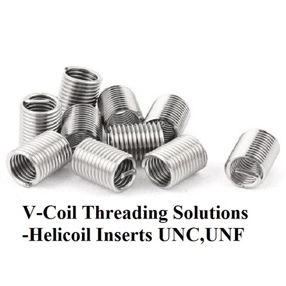 V-Coil Threading Solutions-Helicoil Inserts UNC,UNF | Shopee Malaysia