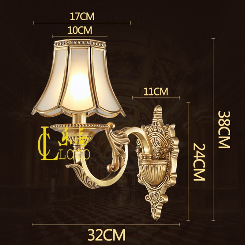 LOCO Copper Wall Light Indoor LED Light Dining Room Wall Light Living ...