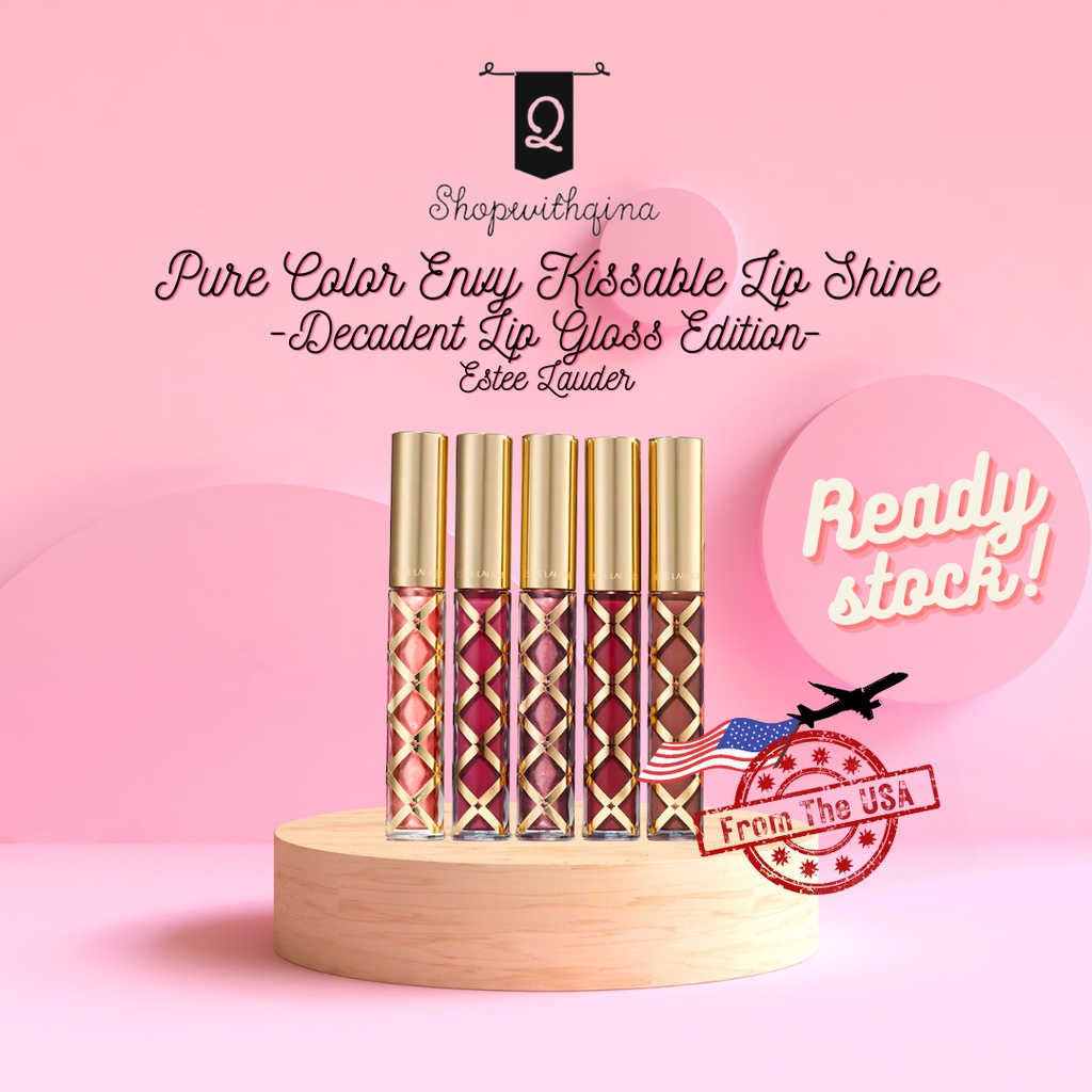 Estée Lauder USA 🇺🇸 Pure Color Envy Kissable Lip Shine (Decadent Lip