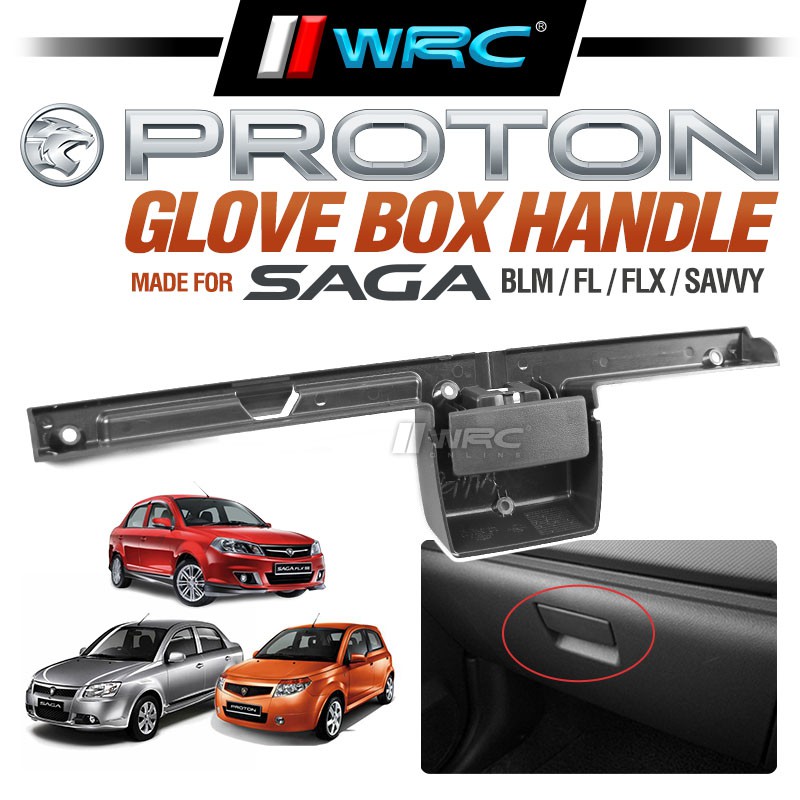 Original Proton Saga BLM / FL / FLX / Savvy Glove Box Lock Handle
