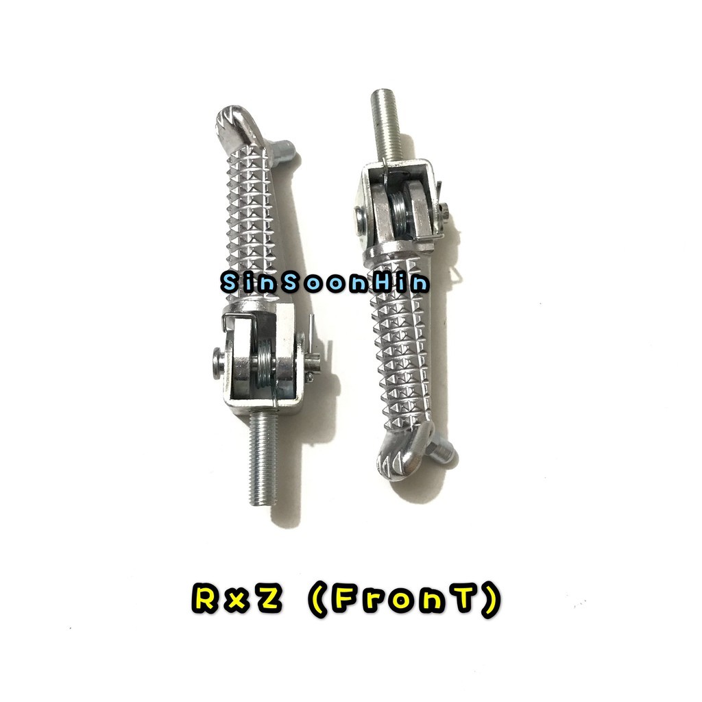 Yamaha Rxz Front Foot Rest Kit footrest pemijak kaki depan aloi - Alloy ...