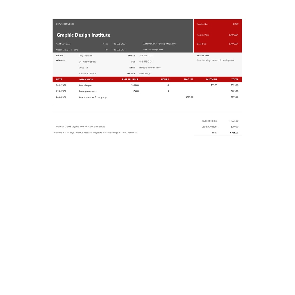 Template Invoice Quotation Receipt Microsoft Excel Business Purpose ...