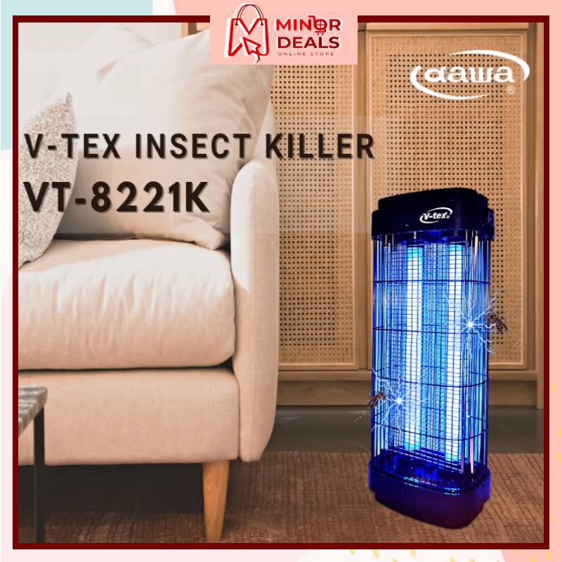 VTex VT-8221K 360 Degree 10W Tower Series Insect Mosquito Killer/Pest ...