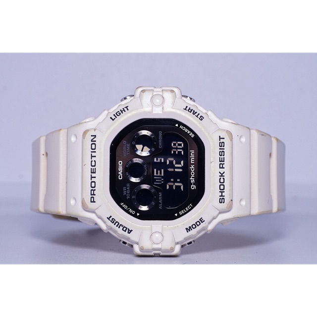 Casio G-Shock MINI GMN-590 white three eye series watch | Shopee