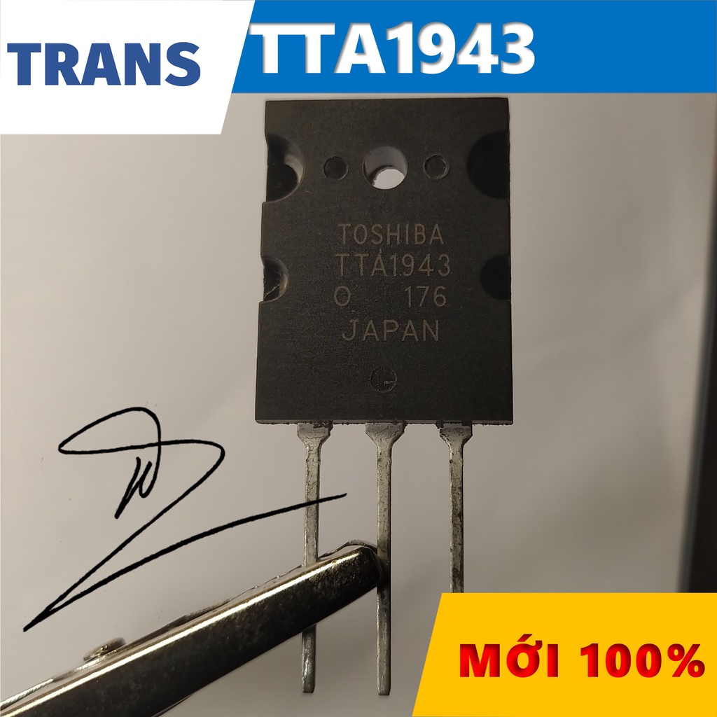 Tta1943 Transistor New / Copper Back 15A / 230V / 150W TO3PL Shopee