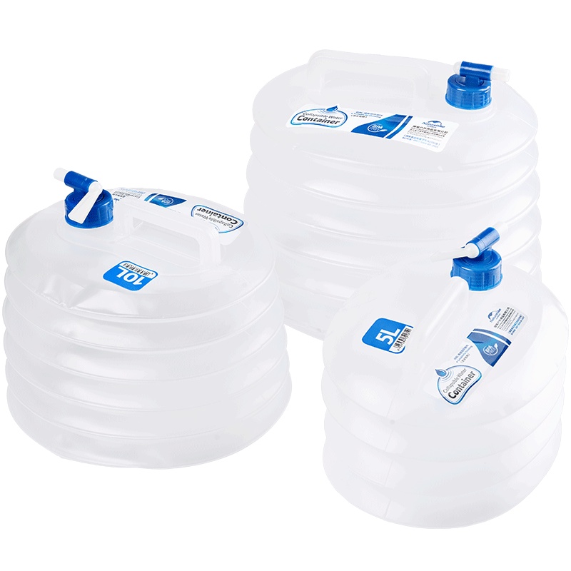 Naturehike Outdoor Fordable PE Water Bucket Collapisible 5/10/15 Litre Water Container Portable