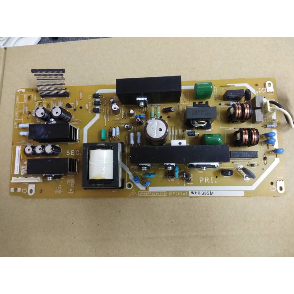 100% ORIGINAL Sharp TV QPWBFF063WJN2 KF063WE Power Supply Board For TV ...
