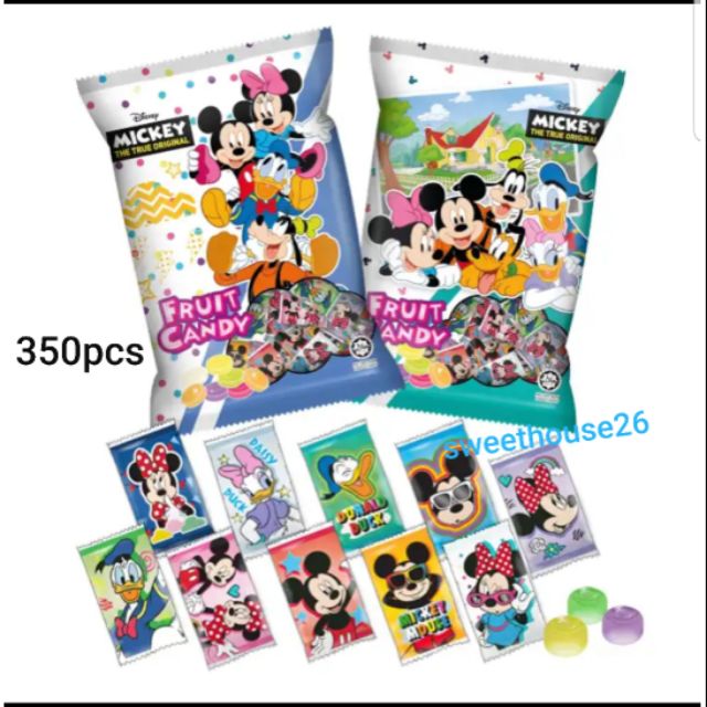 Disney Mickey Tsum Tsum Fruit Candy 350pcs | Shopee Malaysia