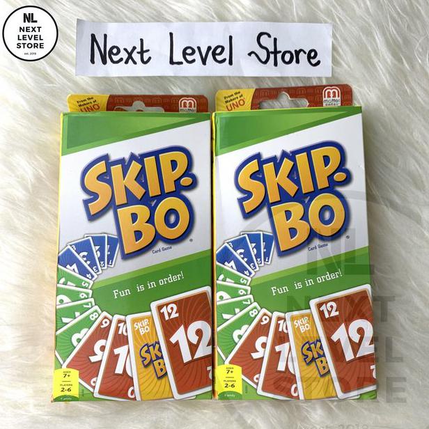Uno New Skipbo Skipbo Bo Original Mattel Game Card | Shopee Malaysia