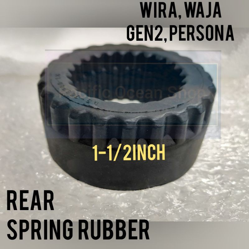 COIL SPRING RUBBER (REAR/UPPER) PROTON WIRA,WAJA,GEN2,PERSONA (1