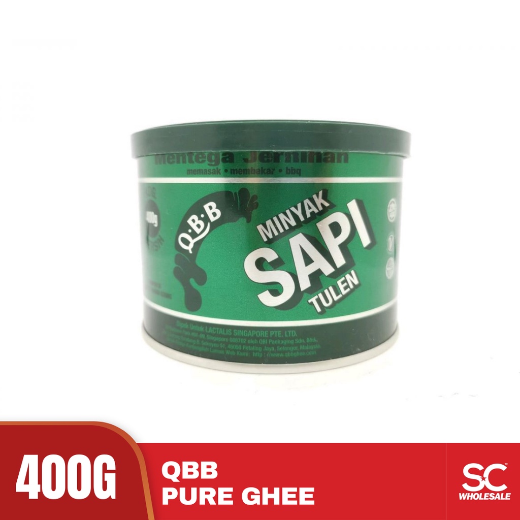 QBB Pure Ghee Butter Minyak Sapi Tulen 400g Shopee Malaysia