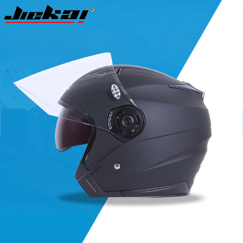 Genuine JieKai motorcycle helmet unisex Scooter motos helmets with dual